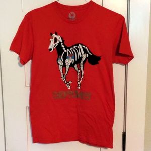 Deftones T-Shirt Skeleton Horse